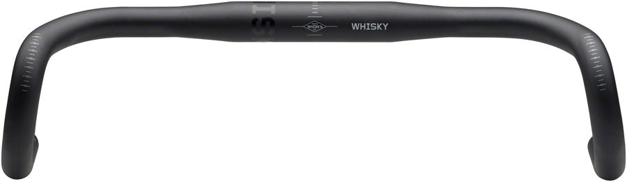 WHISKY No.7 12F Drop Handlebar - Aluminum, 31.8mm, 44cm, Black