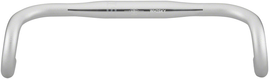 WHISKY No.7 12F Drop Handlebar - Aluminum, 31.8mm, 40cm,Silver