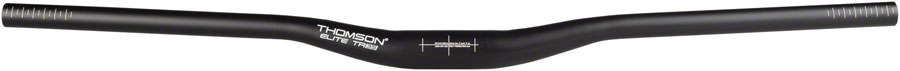 Thomson MTB Aluminum Handlebar, 800mm, 20mm Rise, 9degree back, 5 degree up, 35.0 clamp