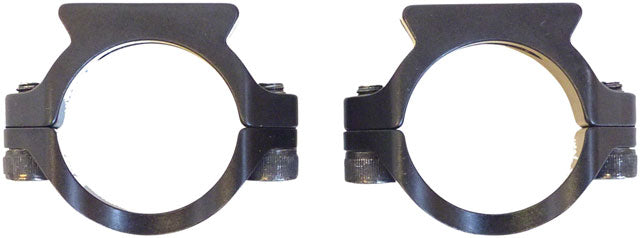 Redshift Handlebar Clamps(L/R Pair for Aerobars): Aluminum Black