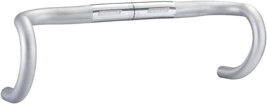 Ritchey Classic EvoCurve Drop Handlebar - Aluminum, 31.8, 38, HP Silver