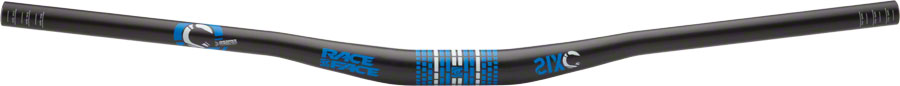 RaceFace SIXC Riser Carbon Handlebar, 31.8 x 785mm 3/4" Rise Blue Decal