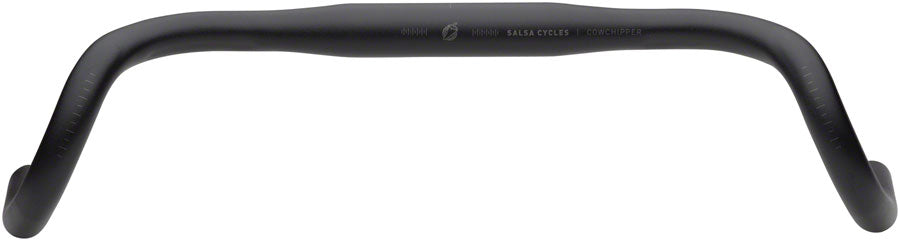 Salsa Cowchipper Drop Handlebar - Aluminum, 31.8mm, 40cm, Black