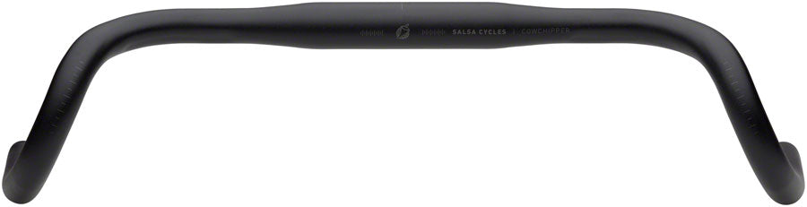 Salsa Cowchipper Drop Handlebar - Aluminum, 31.8mm, 42cm, Black