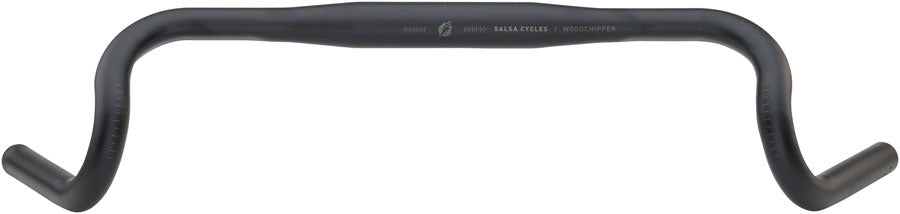 Salsa Woodchipper Drop Handlebar - Aluminum, 31.8mm, 44cm, Black