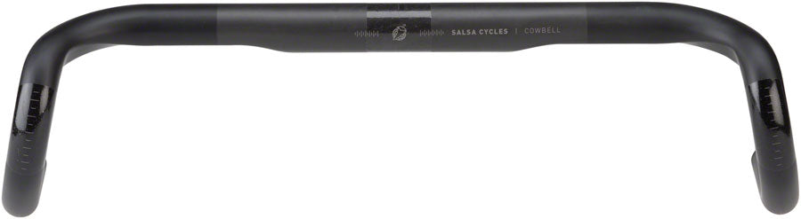 Salsa Cowbell Carbon Drop Handlebar - Carbon, 31.8mm, 40cm, Black