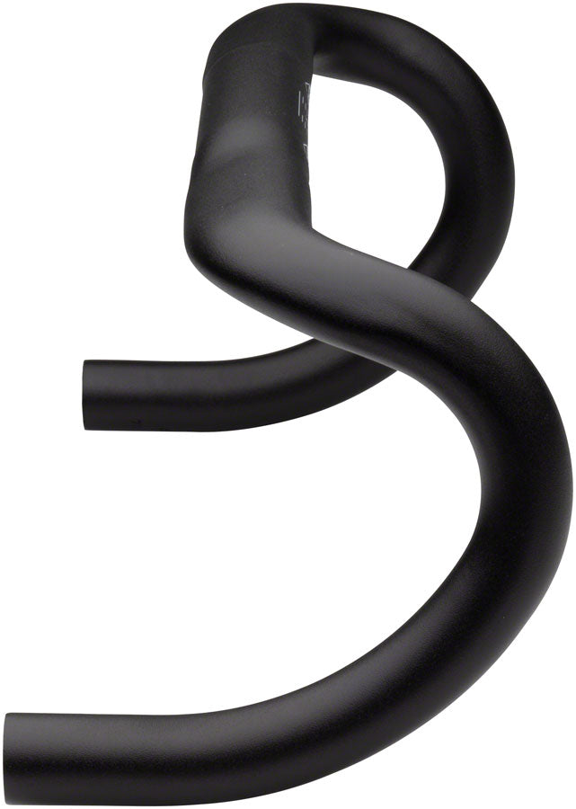Dimension Flat Top Shallow Drop Handlebar - Aluminum, 31.8mm, 40cm, Black