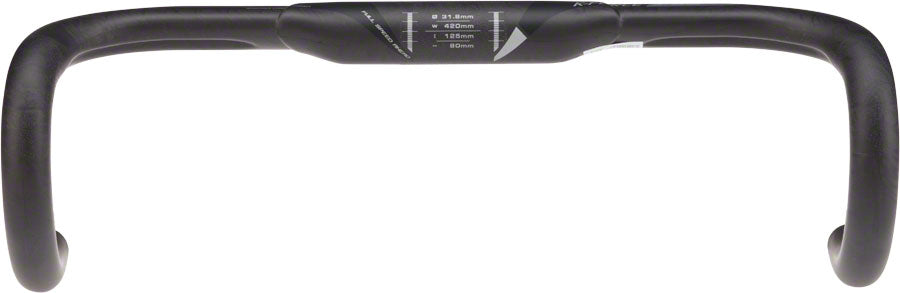 Full Speed Ahead K-Force Compact Drop Handlebar - Carbon, 31.8mm, 42cm, Black