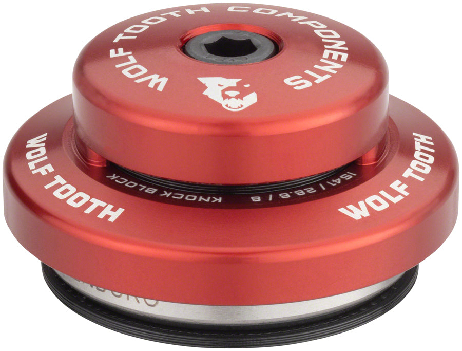 Wolf Tooth Headset Upper Knock Block - 28.6, 8mm, Red