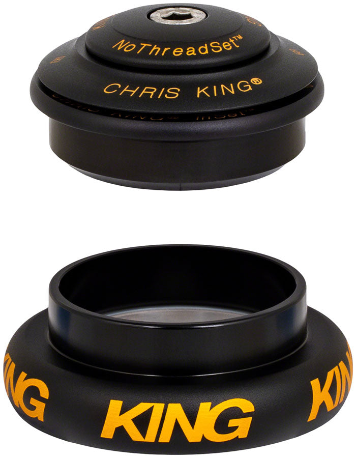 Chris King InSet i7 Headset - 1-1/8-1.5", 44/44, Black/Gold