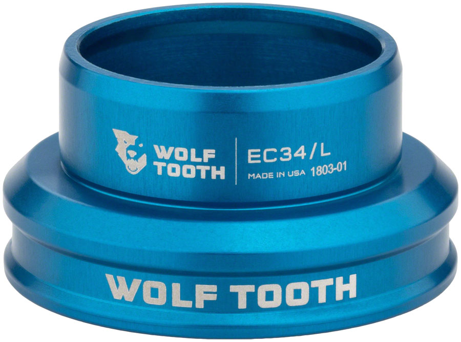 Wolf Tooth Premium Headset - EC34/30 Lower, Blue