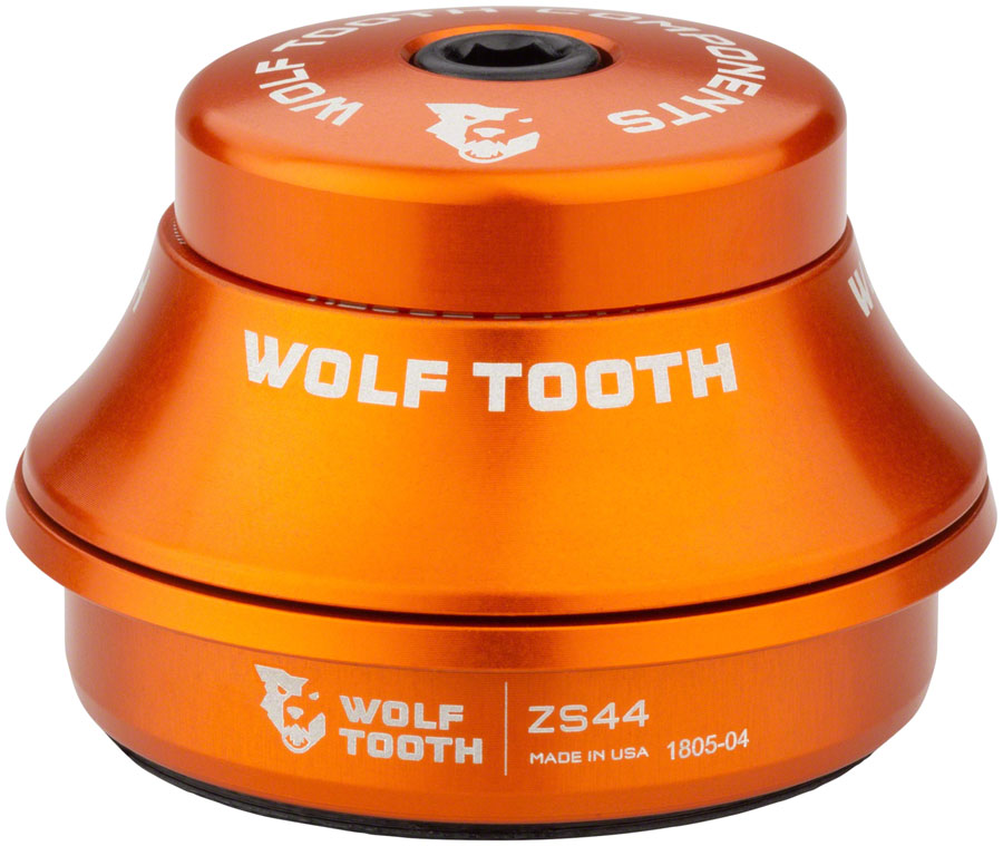 Wolf Tooth Premium Headset - ZS44/28.6 Upper, 15mm Stack, Orange