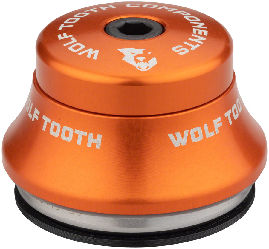 Wolf Tooth Premium Headset - IS41/28.6 Upper, 15mm Stack, Orange