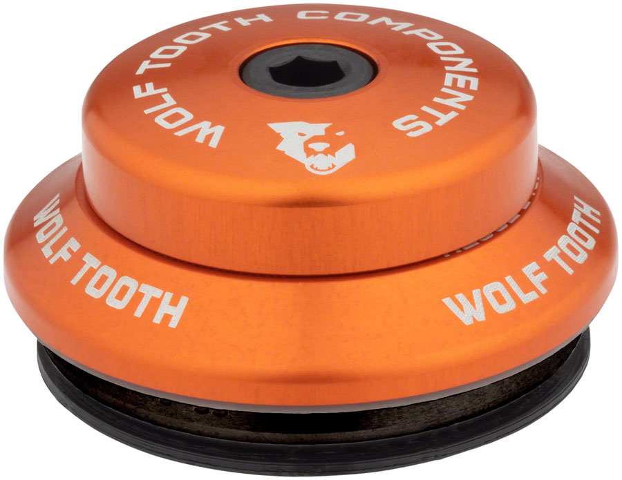 Wolf Tooth Performance Headset - IS41/28.6 Upper, 7mm Stack, Orange