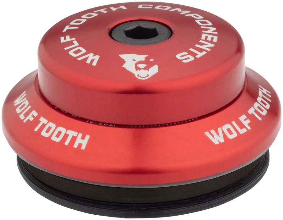 Wolf Tooth Performance Headset - IS41/28.6 Upper, 7mm Stack, Red