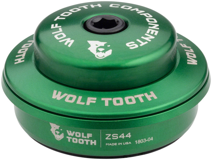 Wolf Tooth Premium Headset -ZS44/28.6 Upper, 6mm,  Green