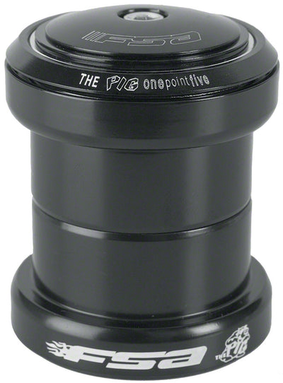 Full Speed Ahead Big Fat Pig 1.5" Threadless Headset, Black