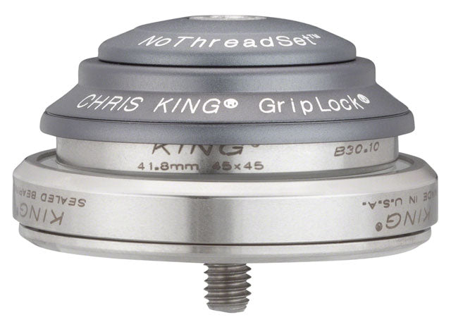 Chris King DropSet 2 Headset - 1-1/8 - 1.5", 42/52mm, 45 Deg, Matte Slate