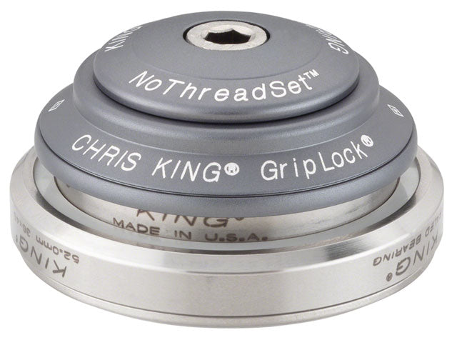 Chris King DropSet 3 Headset - 1-1/8 - 1.5", 41/52mm, 36 Deg, Matte Slate