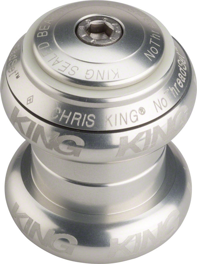 Chris King NoThreadSet Headset - 1", Sotto Voce Silver
