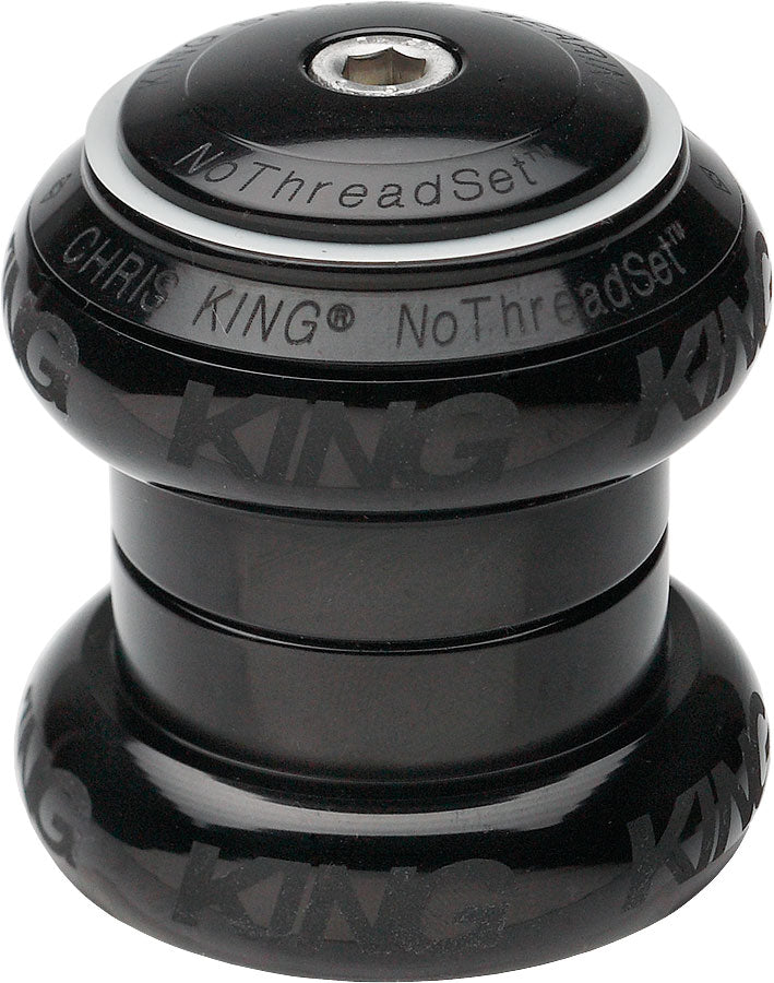 Chris King NoThreadSet Headset - 1-1/8", Sotto Voce Black
