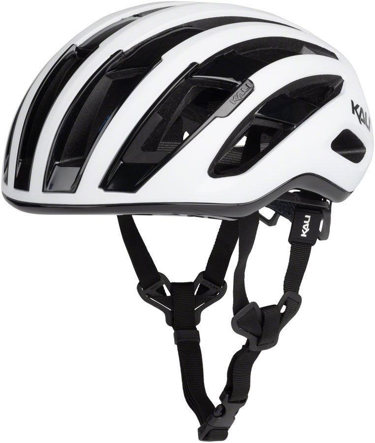 Kali Protectives Grit Helmet - Matte White/Gloss Black, Large/X-Large