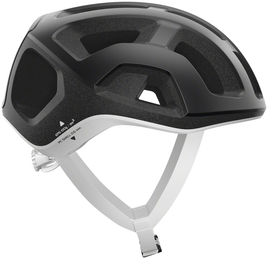 POC Ventral Lite Helmet - Uranium Black/Hydrogen White Matte, Medium