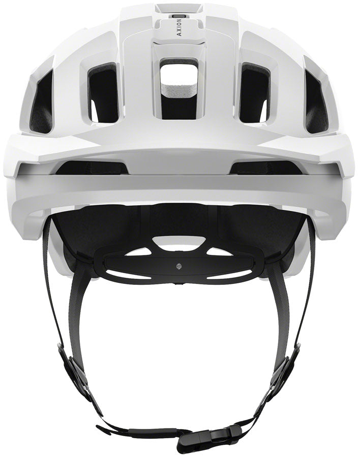 POC Axion Race MIPS Helmet - White/Black Matte, Large
