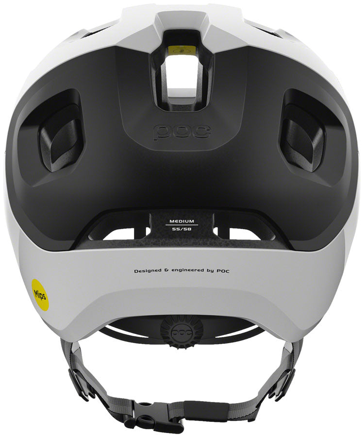 POC Axion Race MIPS Helmet - White/Black Matte, Large
