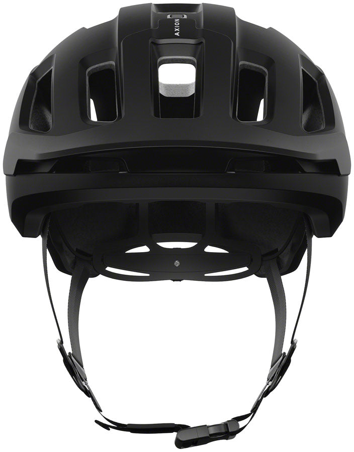 POC Axion Race MIPS Helmet - Black/White, Small