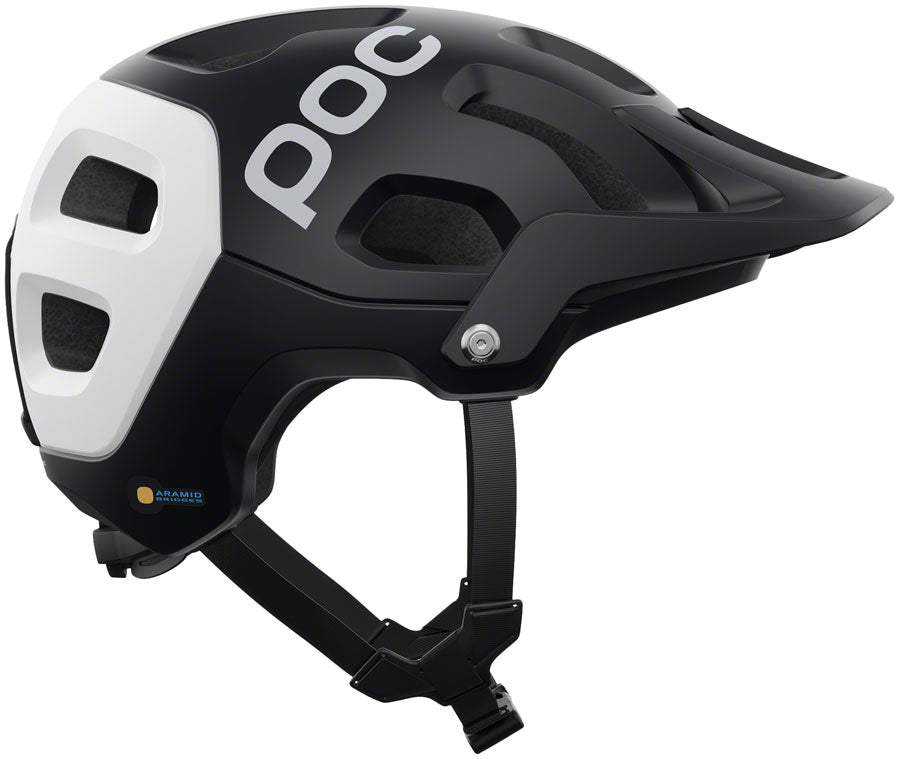 POC Tectal Race MIPS Helmet - Black/White, Medium