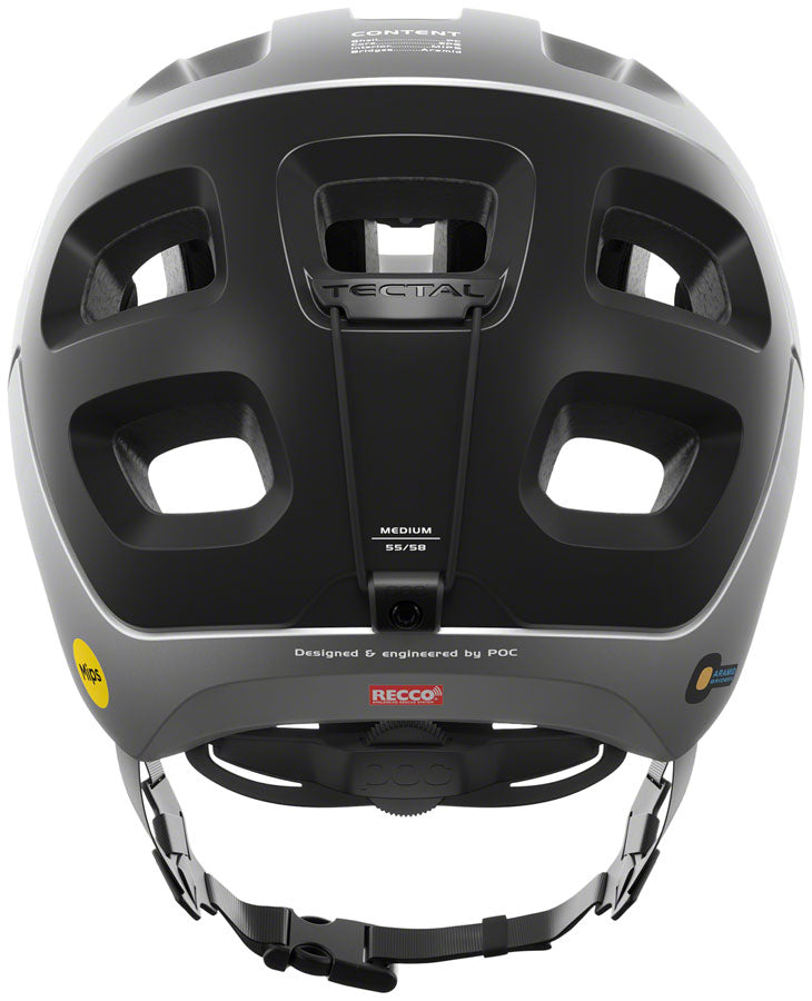 POC Tectal Race MIPS Helmet - Silver/Black, Medium