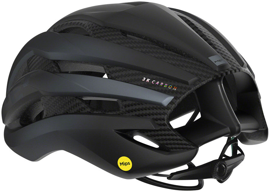 MET Trenta 3K Carbon MIPS Helmet - Black, Matte, Small