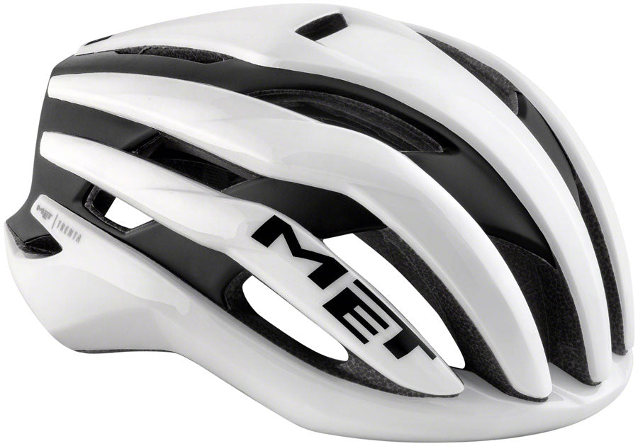 MET Trenta MIPS Helmet - White/Black, Matte/Glossy, Small
