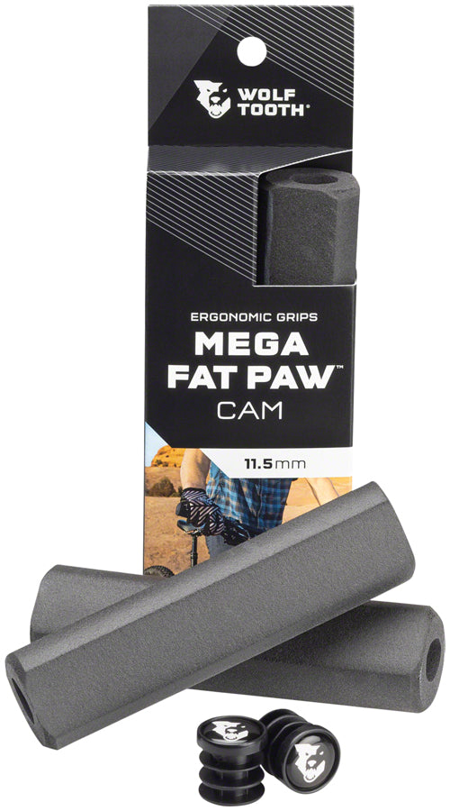Wolf Tooth Mega Fat Paw Cam Grips - Black