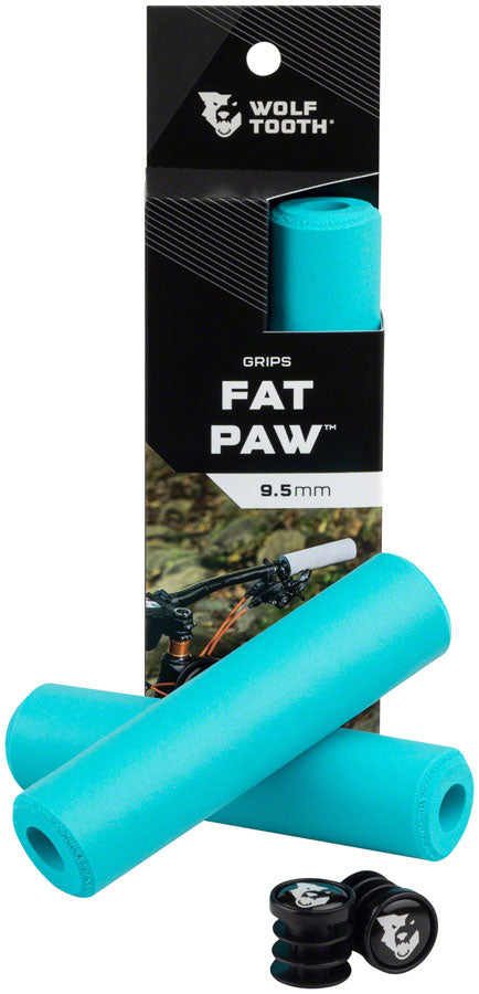 Wolf Tooth Fat Paw Grips - Teal