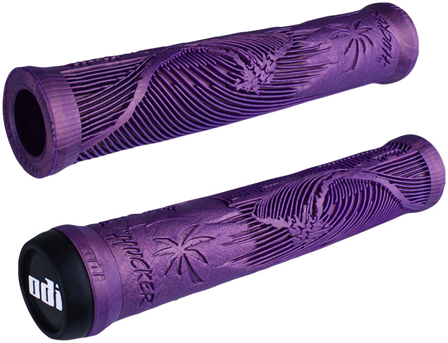 ODI Hucker Grips - Iridescent Purple Flangeless