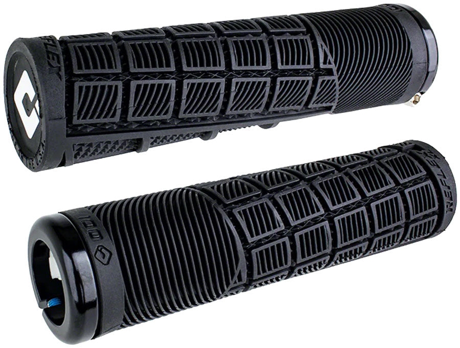 ODI Reflex v2.1 XL Lock-On Grips - Black/Black