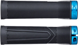 RaceFace Chester Grips - Lock-On Black/Turquoise 31mm