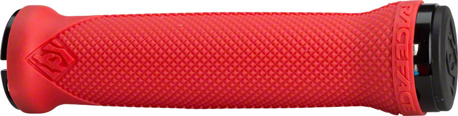 RaceFace Lovehandle Grips - Red, Lock-On