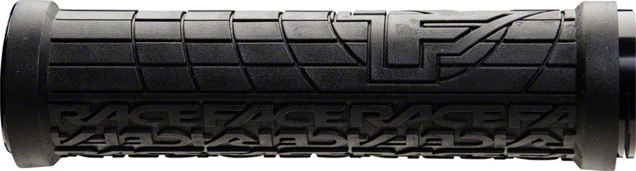 RaceFace Grippler Grips - Black, Lock-On, 30mm
