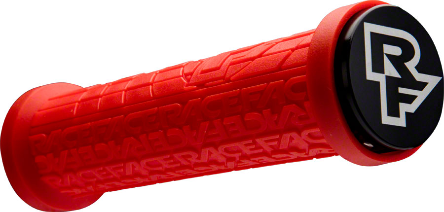 RaceFace Grippler Grips - Red, Lock-On, 30mm
