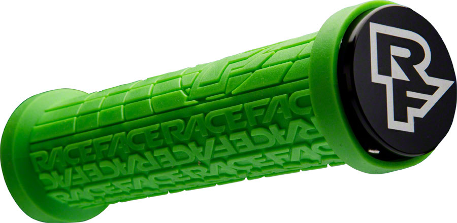 RaceFace Grippler Grips - Green, Lock-On, 30mm