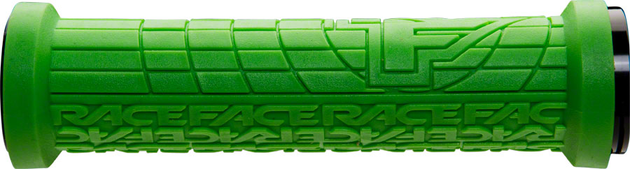 RaceFace Grippler Grips - Green, Lock-On, 33mm