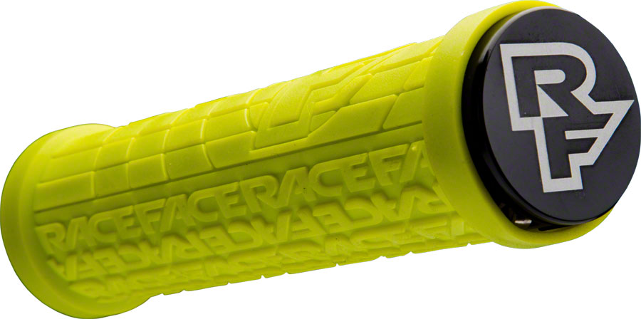 RaceFace Grippler Grips - Yellow, Lock-On, 33mm