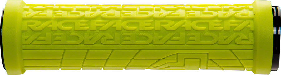 RaceFace Grippler Grips - Yellow, Lock-On, 33mm