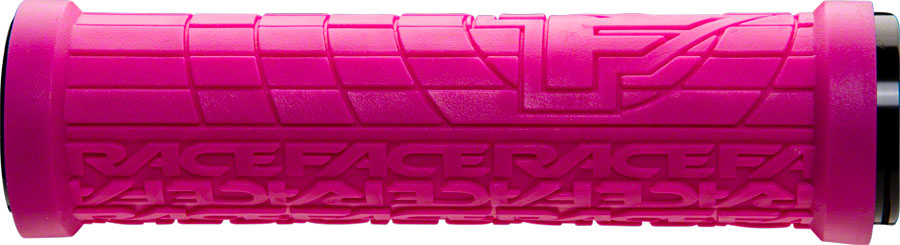 RaceFace Grippler Grips - Magenta, Lock-On, 30mm