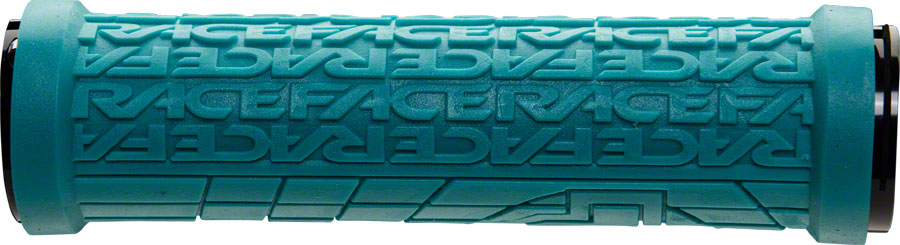 RaceFace Grippler Grips - Turquoise, Lock-On, 33mm