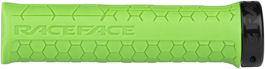 RaceFace Getta Grips - Green, Lock-On, 30mm