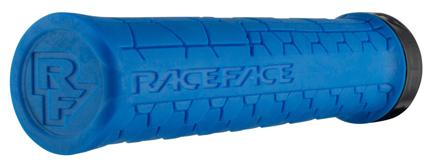 RaceFace Getta Grips - Blue, Lock-On, 33mm